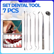 TaffOmicron Dentist Dental Tool Set 7 PCS - 4012