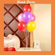 Balloon stand, mica balloon stand comes with 7 colorful balloon covers