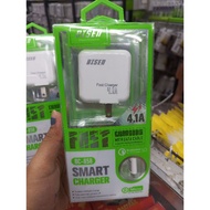 Bisen Bc-858 smart charger for Android type c iOS with4.1A
