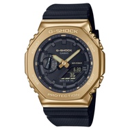 Casio G-Shock Gold Case Black Silicone Strap Men Watch GM-2100G-1A9DR-P