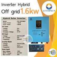 Hybrid off grid inverter LVTOPSUN 1.6kw 3kw 5kw 24v 48v รุ่น NX Series MPPT controller inverter off grid inverter offgridไฮบริดออฟกริดอินเวอเตอร์