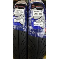 VEE RUBBER TUBELESS TYRE TAYAR 100% ORIGINAL YAMAHA VEE RUBBER DIAMOND VRM305 419R 70-90/17  80-90/1