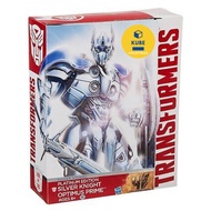 Transformers Movie | Age of Extinction (AOE) | Silver Knight Optimus Prime Leader Class Hasbro