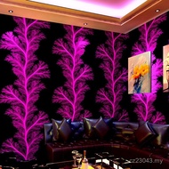 Karaoke Corridor Flashing ktv Decorative Wallpaper Bar Golden Box Background Wall Three-Dimensional 