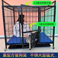 ‍🚢Dog Cage Large Dog Dog Cage Medium-Sized Dog Small Dog Cage Golden Retriever Alaska Labrador Bold Pet Dog Cage Dog Cag