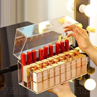 ☑️INS®️Premium Lipstick Display Storage Box Acrylic Lipstick Organizer Box Kotak Perfume Bekas Lipst