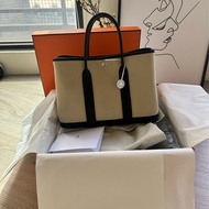 全新 Hermes 愛馬仕 Garden Party 30 熊貓配色