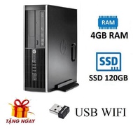 Máy tính Đồng Bộ HP 8200  Core i7. core I5 .core I3  Ram 4GB  SSD 120GB. Tặng kèm usb wifi + Bàn di 