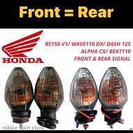 ⚤🄡HONDA RS150 REAR SIGNAL ASSY (  ) // RS150R WAVE110 CX WAVE ALPHA BEAT FI DASH2 DASH 2 DASH110 V2 SIGNAL LAMPU SIGNAL