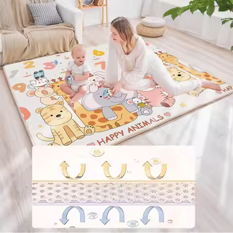 Multiple size options Baby Crawling Play Mats 9 Styles Choose EPE Baby Activity Gym Room Mat Game Ma