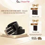 Country Hide H23077 Belt - High Quality Masculine Leather with Luxurious Design
