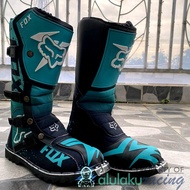 Motocross MX Gen II Fullprint Trail Boots with Front Protector for Adventure Boots - 008