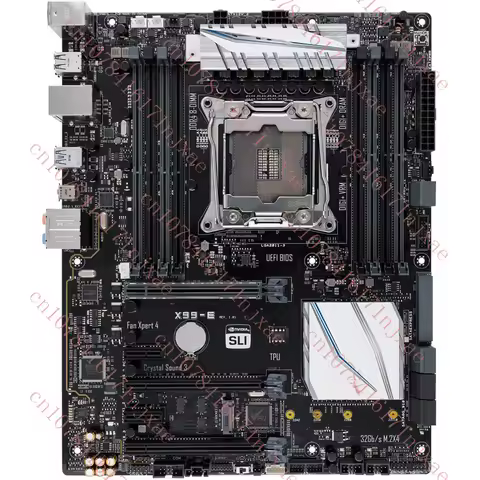 FOR ASUS X99-E x99 Motherboard Supports E5 V3 V4 LGA2011 RECC DDR4 64GB.