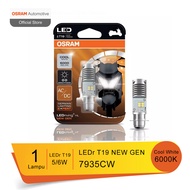 Osram Lampu Motor LED Super Terang T19 H6 M5 K1 New Gen Putih - 7935CW - 1 Pcs