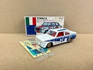 平放絕版 日本制 tomica 車 made in Japan tomica F11 fiat 131 abarth rally 1/60 diecast toy car