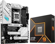 Micro Center AMD Ryzen 9 9900X AM5 CPU Processor Bundle with ASUS ROG Strix B650-A Gaming WiFi 6E AM