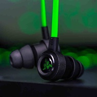 【มีสินค้า】แท้จริง Razer Hammerhead Pro V2 Earphone 3.5mm Wired In Ear Gaming Headset With Mic (หูฟัง