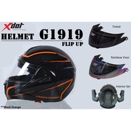 * VISOR SAJA * Original XDOT X-DOT G1919 FULL FACE FLIPUP FLIP UP HELMET VISOR