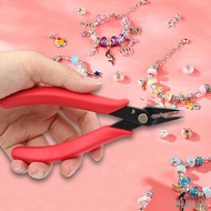[Bilibili1] Bead Crimping Jewelry Pliers Cutting Pliers Repair Tools DIY Bead Tool Steel for Earring Wrapping Crafting Necklace