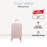 Case Valker Signature Thena 20" Unbreakable Polypropylene Suitcase Luggage Bag (20") Beg Bagasi