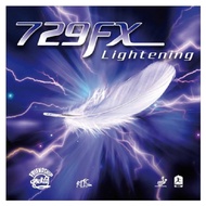 Friendship 729FX Lightening Pingpong Table Tennis Bat Rubber