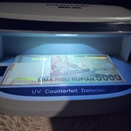 uang 5000 imam bonjol solid 999999 2016/2001 baru unc