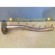 GANTUNGAN 6-Point Trunk Wall Flute Clothes Hanger 6-Point Trunk Wall Flute/