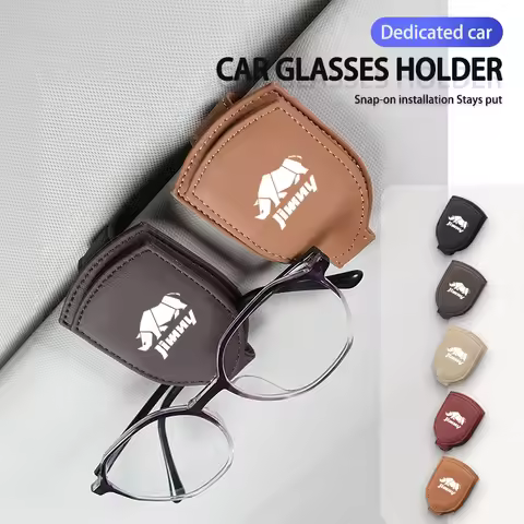 Universal Car Eyeglasses Sun Visor Glasses Holder Organizer Clip For Suzuki Jimny jb32 jb23 jb64 jb4