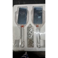 SIDE MIRROR CNC  SQUARE DESIGN - 1 SET -