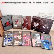 For Samsung Galaxy Tab A9+ 11.0 A9 8.7 A8 10.5 A7 10.4 S6 Lite Tab A 8.0 A7 Lite 8.7 Tablet Case Tab