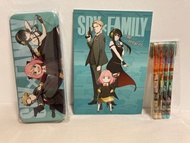 (全圖不散賣) Spy x family 間諜過家家 文具套裝 筆記本 顏色筆 筆盒 