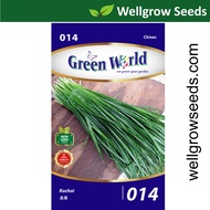 Chives (5gm) 韭菜  Biji Benih Kucai Green World GW014