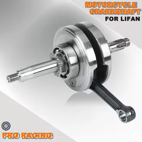 125cc Motorcycle Crankshaft For Lifan LF 125 Air Oil Cooling Horizontal Engine Dirt Pit Bike ATV Qua