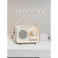 New Style DW21 Retro Bluetooth Audio Wireless Mini Home Portable Portable Outdoor Small Speaker Pers