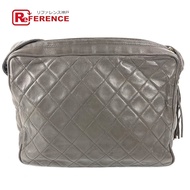 CHANEL 2516681 復古 CC Coco Mark 標誌絎縫馬特拉塞布單肩包