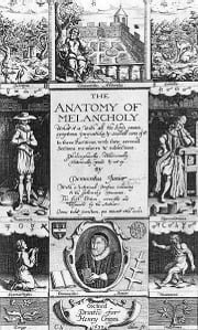 Anatomy of Melancholy Robert Burton