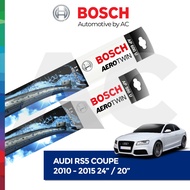 BOSCH AEROTWIN PLUS FLATBLADES WIPER SET FOR AUDI RS5 COUPE 2010-2015 (24"/20")