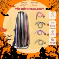 Line Clip-in Wig, Highlight 60cm Long, Korean Style, Many Colors to Choose from