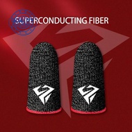 Mobile Game Fingertip Gloves Sweatproof Anti-slip Touch Screen Breathable Gaming Finger Sleeve R1z1