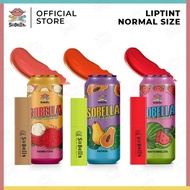 Liptint sobella - 3 code watermelon , rambutan & papaya .
