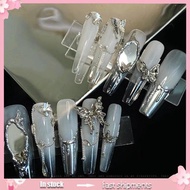 YOIOI 10x Set 3D Bows Nails Charms Butterfly Nails Art Charms Beautiful Nails Art Decorations for Na