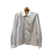Vintage Shirt For Women Long Sleeves Bust 40/Waist 40/Shoulder 14/Length 25 Sun Nyeo Second Hand Jap