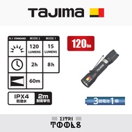 [Eteri Tools] TAJIMA LE-P121D Two-Stage Pen Type LED Flashlight 120 Lumens Waterproof IPX4/2M