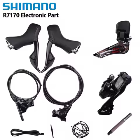 SHIMANO DI2 105 R7170 2x12s Mini Electronic Part Groupset FD RD R7150 Battery DN300 Road Bicycle R71