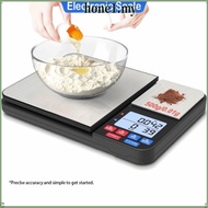 HONE Digital Kitchen Scale, 5kg/0.1g-500g/0.01g Precise Graduation Food Scale Electronic Scale, Dual