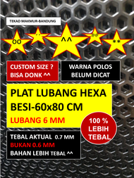 Plat Ram Speaker Hexagonal 60x80