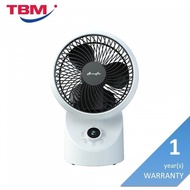 Alpha MOTTO DT 360-G2/7-AC + WHITE/BLACK Motto Desktop Fan 360 7" AC Motor White + Black