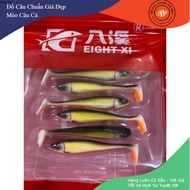 Mồi Câu Cá NFF Bao Đỏ Túi 7 Con Đủ Màu Đủ Size 7cm và 9cm