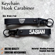 GANTUNGAN SABIAN KEYCHAIN - SABIAN KEYCHAIN - SABIAN CARABINER - SABIAN KEYCHAIN