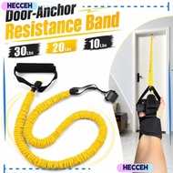 HECCEH Door-Anchor Resistance Band, Handheld 30 Lbs 20 Lbs 10 Lbs Resistance Exercise Band, Portable
